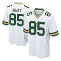 GB.Packers #85 Tucker Kraft Player White Home Game BALCE Stitched Jerseys