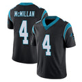 C.Panthers #4 Tetairoa McMillan Player Black Vapor Untouchable Limited Game BALCE Stitched Jerseys