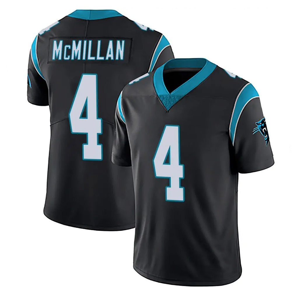 C.Panthers #4 Tetairoa McMillan Player Black Vapor Untouchable Limited Game BALCE Stitched Jerseys
