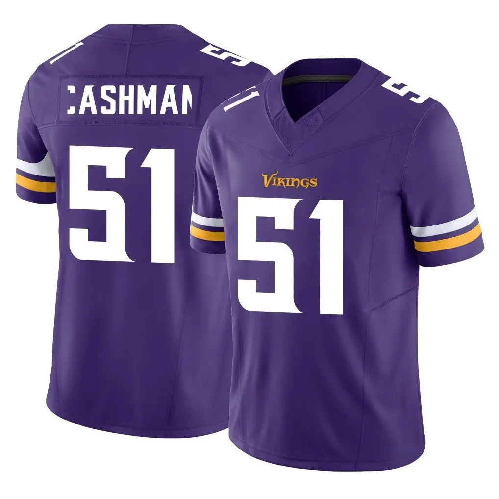 M.Vikings #51 Blake Cashman Player Purple Limited Vapor F.U.S.E. Home Game BALCE Stitched Jerseys