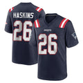 NE.Patriots #26 Hassan Haskins Navy Home Game BALCE Stitched Jerseys