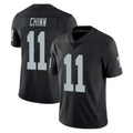 LV.Raiders #11 Jeremy Chinn Player Black Limited Vapor Untouchable Home Game BALCE Stitched Jerseys