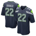 S.Seahawks #22 Rashid Shaheed Player Navy Home Game BALCE Stitched Jerseys