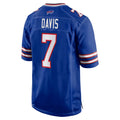 B.Bills #7 Ray Davis Player Royal Home Game BALCE Stitched Jerseys