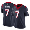 H.Texans #7 CJ Stroud Player Navy Limited Vapor F.U.S.E. Home Game BALCE Stitched Jerseys