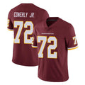 W.Commanders #72 Josh Conerly Jr. Player Burgundy Limited Team Color Vapor Untouchable Home Game BALCE Stitched Jerseys