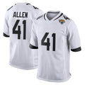 J.Jaguars #41 Josh Hines-Allen Player White Home Game BALCE Stitched Jerseys