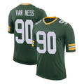 GB.Packers #90 Lukas Van Ness Player Green Limited Classic Home Game BALCE Stitched Jerseys