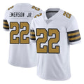 NO.Saints #22 Martin Emerson Jr. Player White Limited Color Rush Home Game BALCE Stitched Jerseys