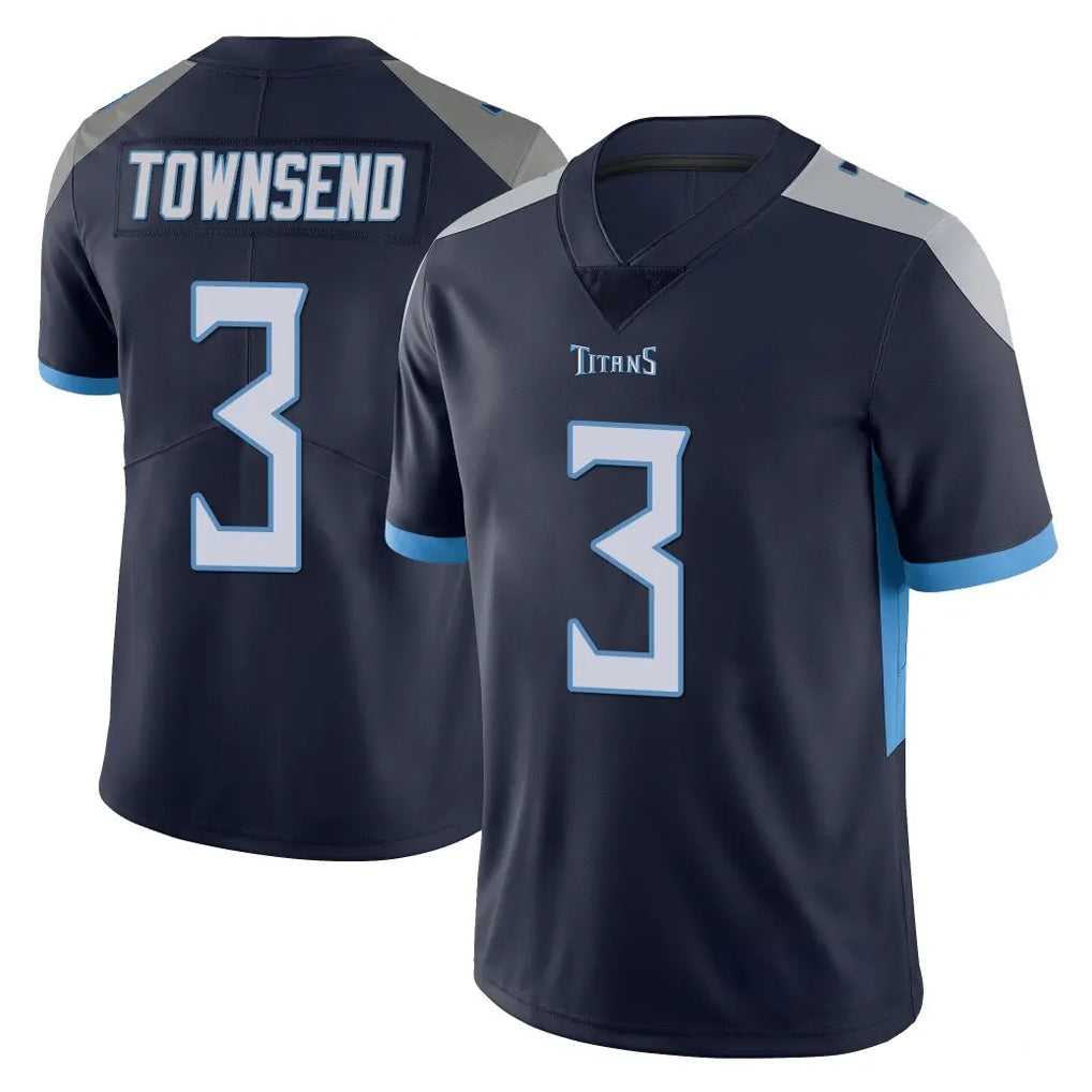 T.Titans #3 Tommy Townsend Player Navy Limited Vapor Untouchable Home Game BALCE Stitched Jerseys