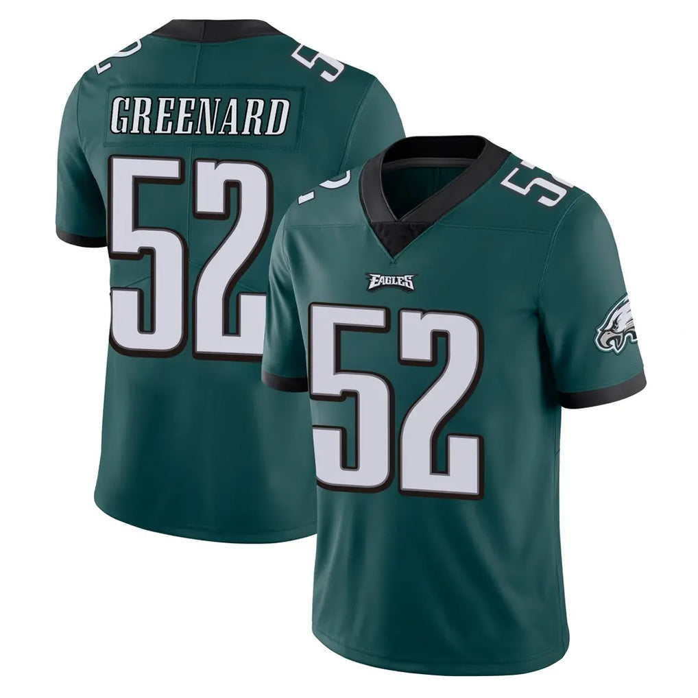 P.Eagles #52 Jonathan Greenard Player Team Color Green Vapor Untouchable Home Game BALCE Stitched Jerseys