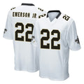 NO.Saints #22 Martin Emerson Jr. Player White Home Game BALCE Stitched Jerseys