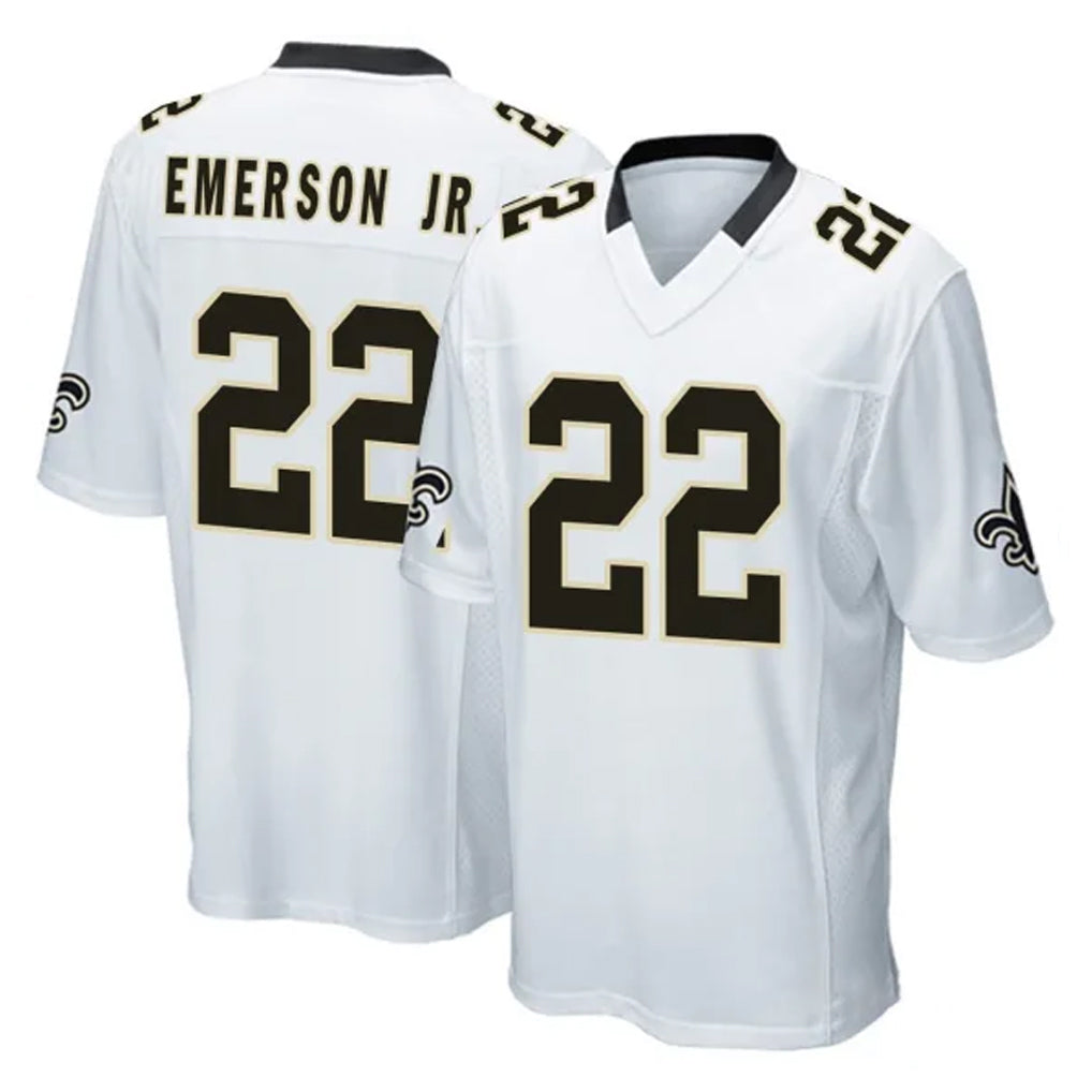 NO.Saints #22 Martin Emerson Jr. Player White Home Game BALCE Stitched Jerseys