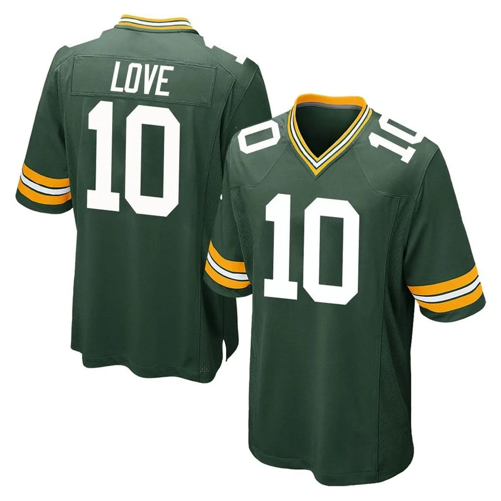 GB.Packers #10 Jordan Love Player Green Home Game BALCE Stitched Jerseys