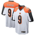 C.Bengals #9 Joe Burrow Player White Alternate Game Home BALCE Stitched Jerseys