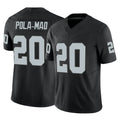 LV.Raiders #20 Isaiah Pola-Mao Player Black Limited Vapor F.U.S.E. Home Game BALCE Stitched Jerseys