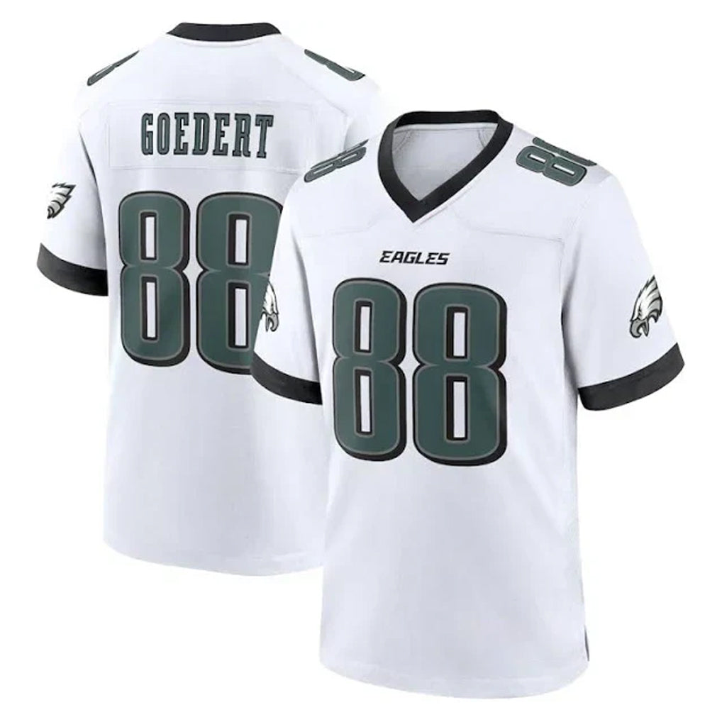 P.Eagles #88 Dallas Goedert Player White Game Home BALCE Stitched Jerseys