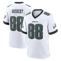 P.Eagles #88 Dallas Goedert Player White Game Home BALCE Stitched Jerseys