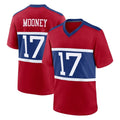 NY.Giants #17 Darnell Mooney Player Red Century Home Game BALCE Stitched Jerseys