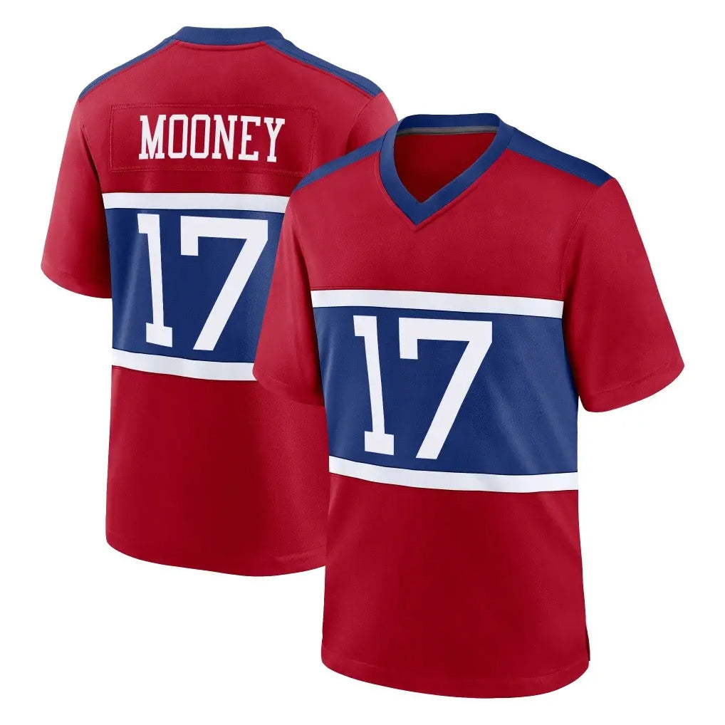 NY.Giants #17 Darnell Mooney Player Red Century Home Game BALCE Stitched Jerseys