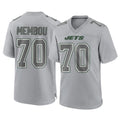 NY.Jets #70 Armand Membou Player Gray Limited Atmosphere Fashion Home Game BALCE Stitched Jerseys