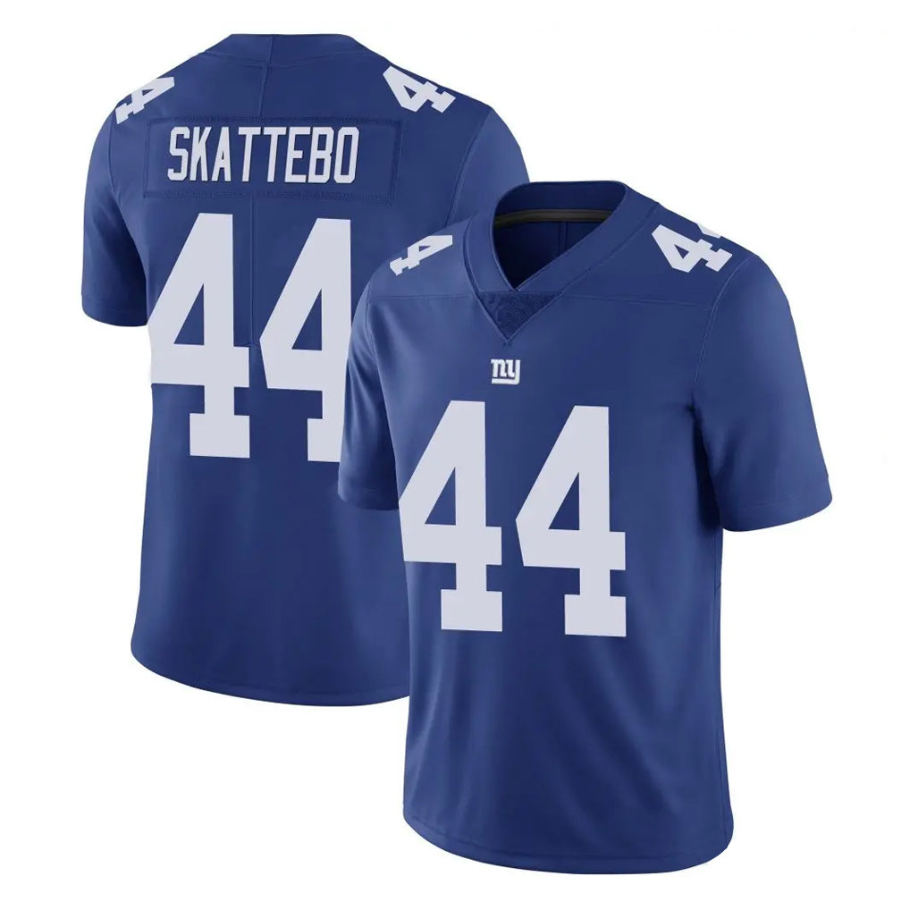 NY.Giants #44 Cam Skattebo Player Royal Limited Vapor Untouchable Home Game BALCE Stitched Jerseys