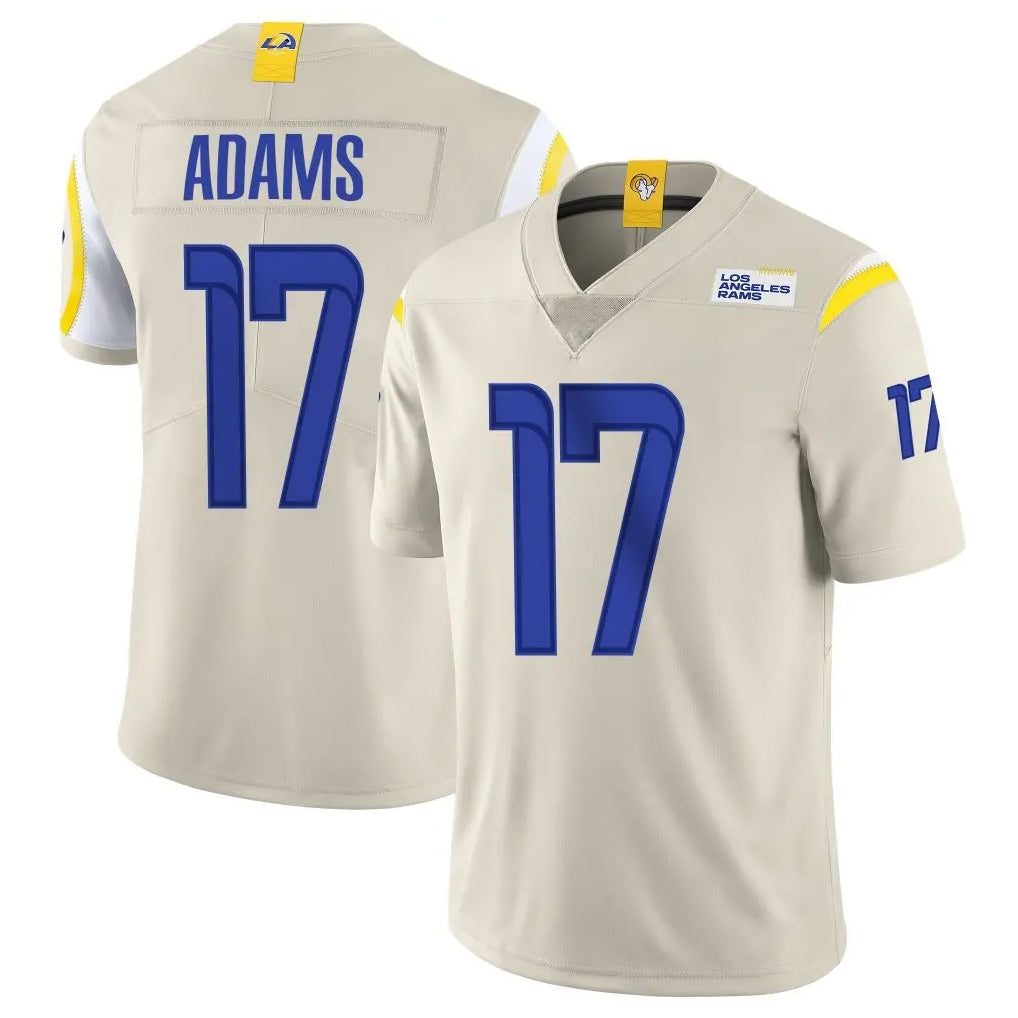 LA.Rams #17 Davante Adams Player Bone Limited Vapor Home Game BALCE Stitched Jerseys