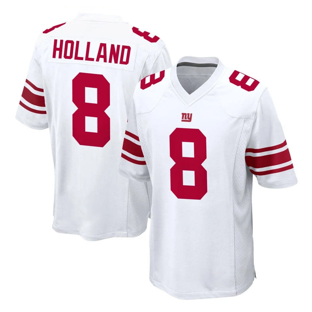 NY.Giants #8 Jevon Holland Player White Home Game BALCE Stitched Jerseys