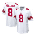 NY.Giants #8 Jevon Holland Player White Home Game BALCE Stitched Jerseys