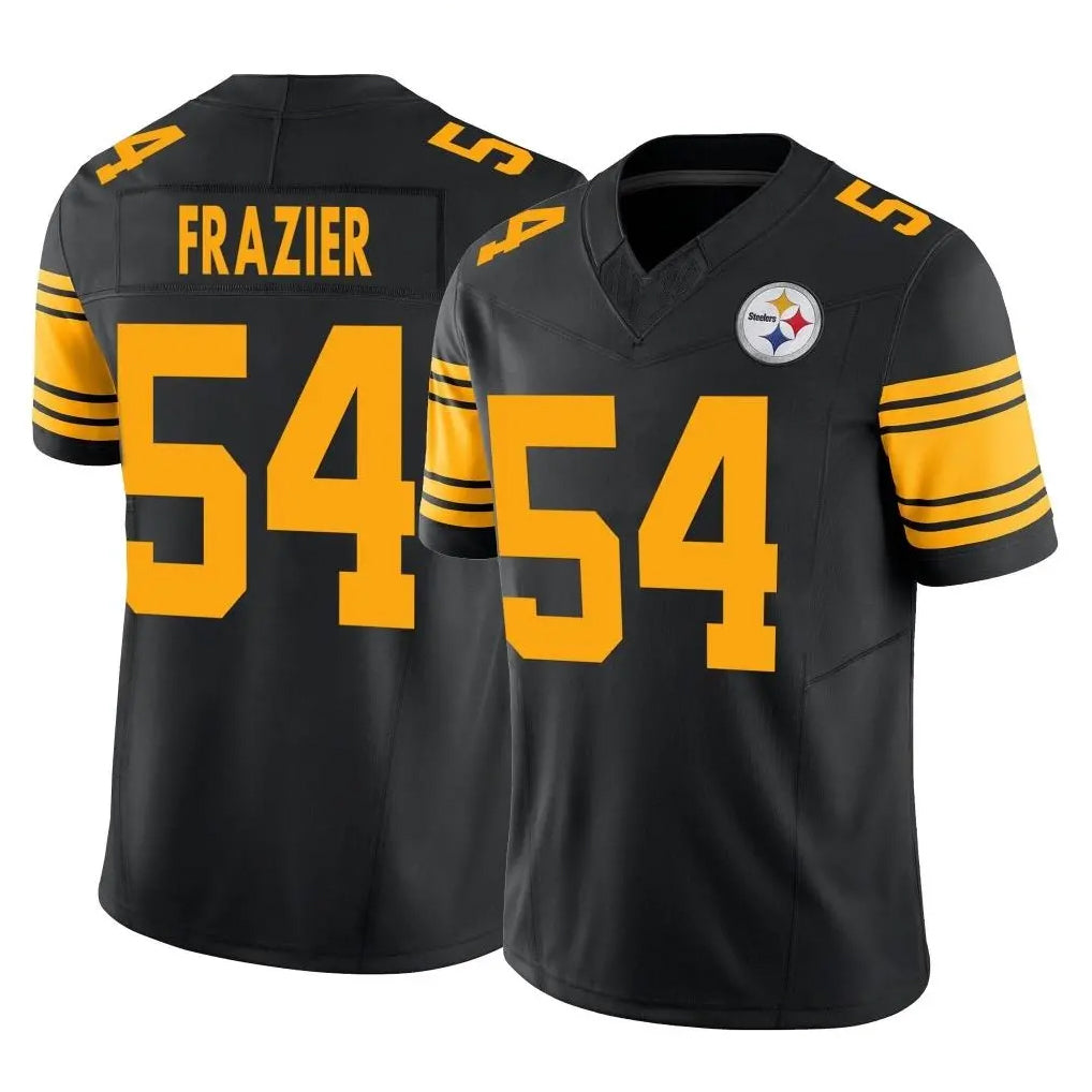 P.Steelers #54 Zach Frazier Player Black Limited 2nd Alternate Vapor F.U.S.E. Home Game BALCE Stitched Jerseys