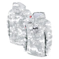 M.Vikings ## Vikings Blank Player Arctic Camo Salute to Service Pullover Hoodies Limited Game BALCE Stitched Jerseys