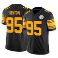 P.Steelers #95 Keeanu Benton Player Black Limited 2nd Alternate Vapor F.U.S.E. Home Game BALCE Stitched Jerseys