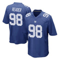 NY.Giants #98 DJ Reader Player Royal Home Game BALCE Stitched Jerseys