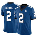 IN.Colts #2 Josh Downs Player Royal Limited Indiana Nights Alternate Vapor F.U.S.E. Home Game BALCE Stitched Jerseys