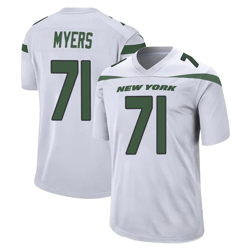 NY.Jets #71 Josh Myers Player White Spotlight Home Game BALCE Stitched Jerseys