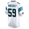 C.Panthers #59 Luke Kuechly Player White Game BALCE Stitched Jerseys