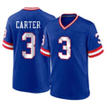 NY.Giants #3 Abdul Carter Player Royal Classic Home Game BALCE Stitched Jerseys