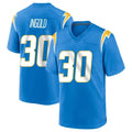LA.Chargers #30 Alec Ingold Player Blue Home Game BALCE Stitched Jerseys