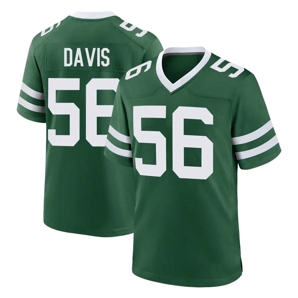 NY.Jets #56 Demario Davis Player Green Legacy Home Game BALCE Stitched Jerseys