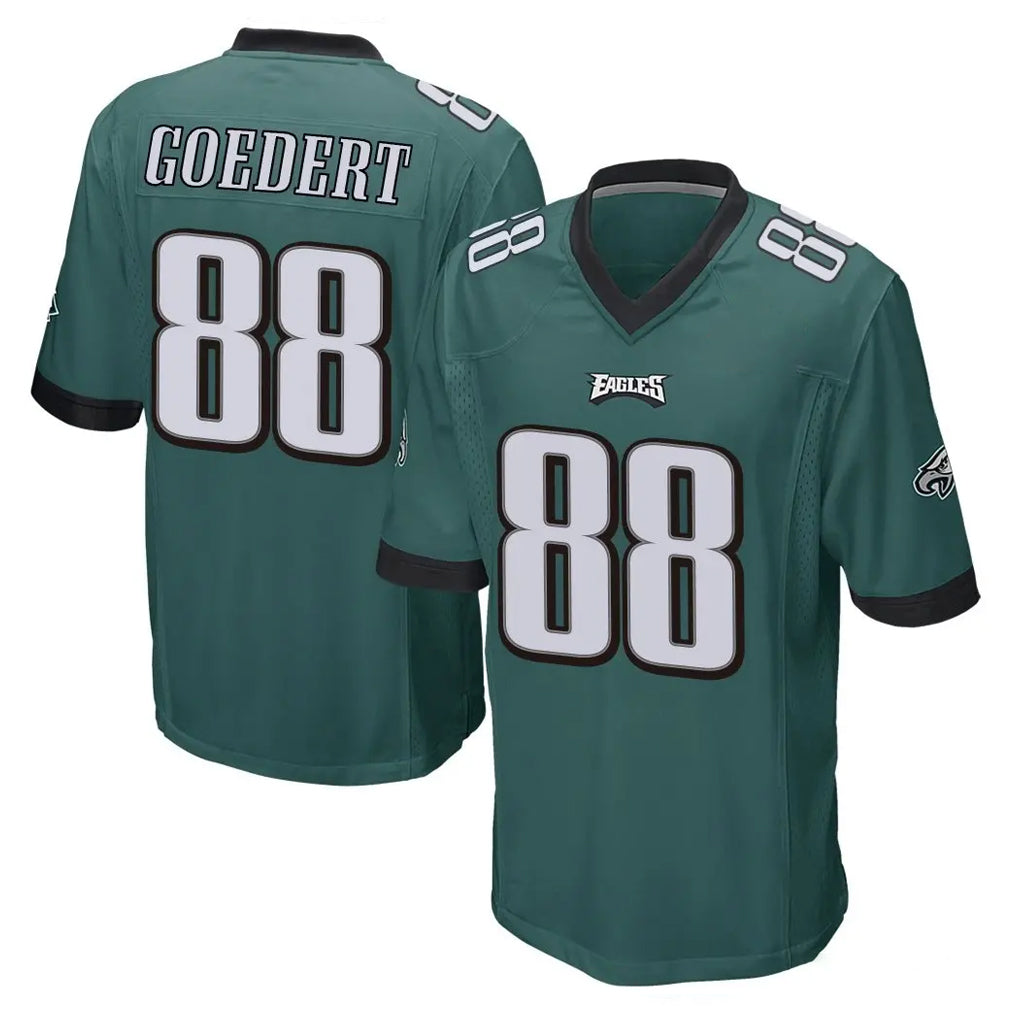 P.Eagles #88 Dallas Goedert Player Team Color Green Home Game BALCE Stitched Jerseys