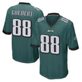 P.Eagles #88 Dallas Goedert Player Team Color Green Home Game BALCE Stitched Jerseys