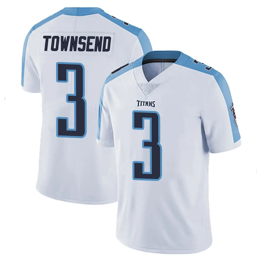 T.Titans #3 Tommy Townsend Player White Limited Vapor Untouchable Home Game BALCE Stitched Jerseys