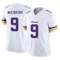 M.Vikings #9 J.J. McCarthy Player White Limited Vapor F.U.S.E. Home Game BALCE Stitched Jerseys