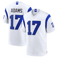 LA.Rams #17 Davante Adams Player Fearsome White Home Game BALCE Stitched Jerseys