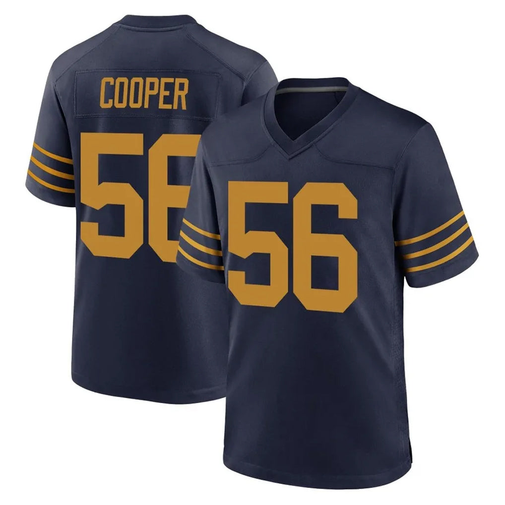 GB.Packers #56 Edgerrin Cooper Player Navy The 1923 Classic Home Game BALCE Stitched Jerseys