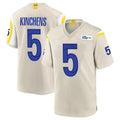 LA.Rams #5 Kamren Kinchens Player Bone Home Game BALCE Stitched Jerseys