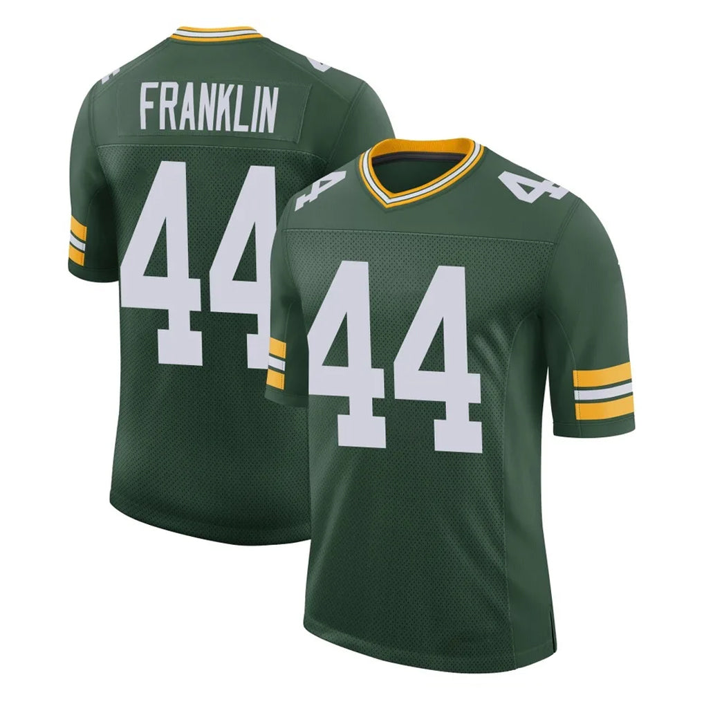 GB.Packers #44 Zaire Franklin Player Green Limited Classic Home Game BALCE Stitched Jerseys