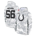IN.Colts #56 Quenton Nelson Player Arctic Camo Salute to Service Hoodies Limited Game BALCE Stitched Jerseys