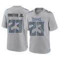 T.Titans #23 Kevin Winston Jr. Player Gray Atmosphere Fashion Home Game BALCE Stitched Jerseys