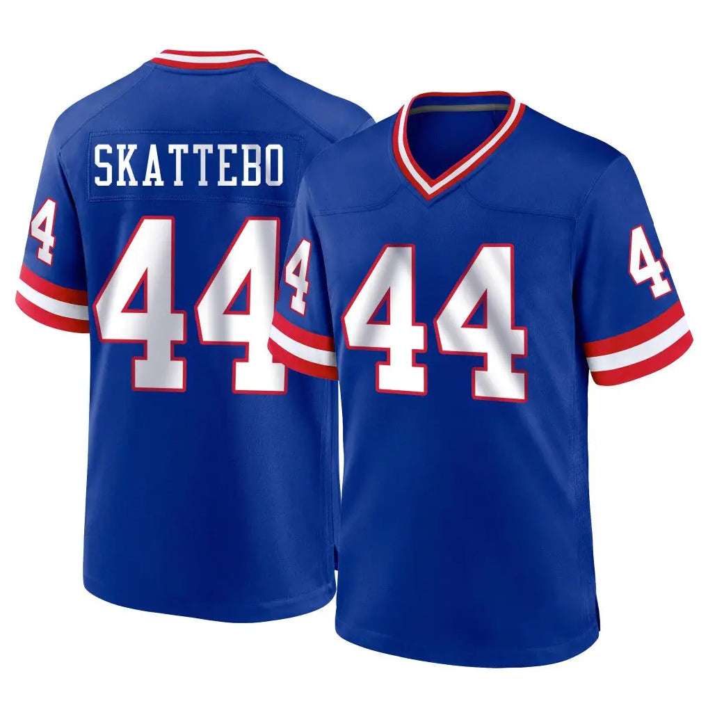NY.Giants #44 Cam Skattebo Player Royal Classic Home Game BALCE Stitched Jerseys